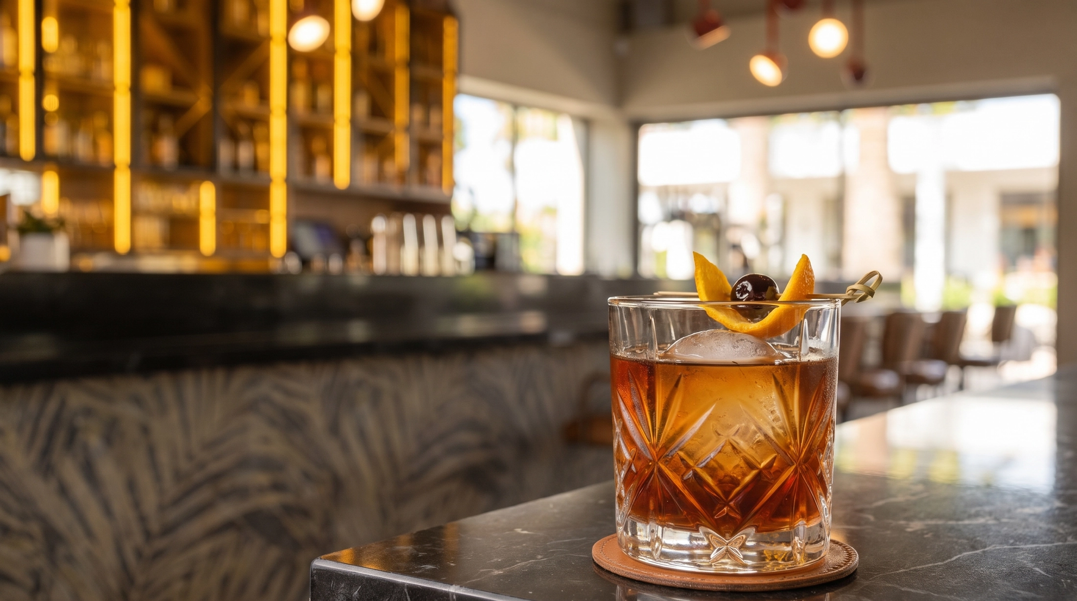 Cocktail signature d’Il Capriccio.