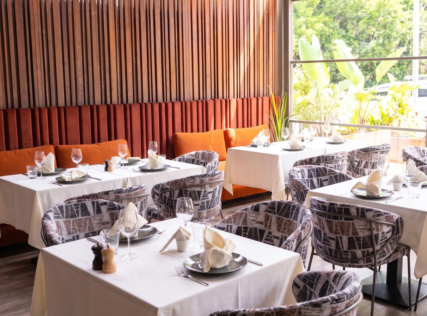 Vue du restaurant Il Capriccio.
